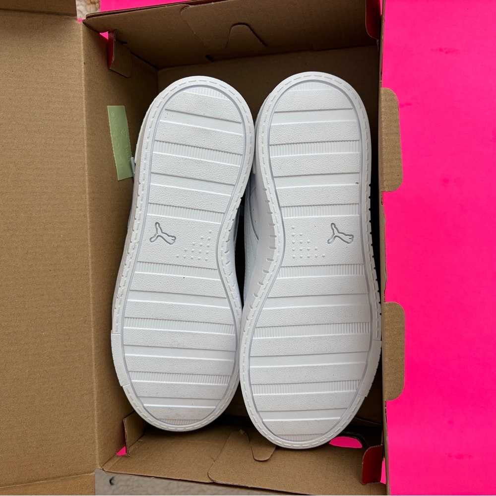 ❤️New PUMA Women's Court Sneaker, White, Size 6.5 - Picture 6 of 15